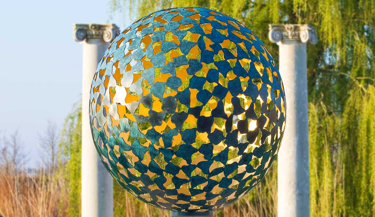 ... About Sundials Sculpture Water features Corporate art Custom Contact