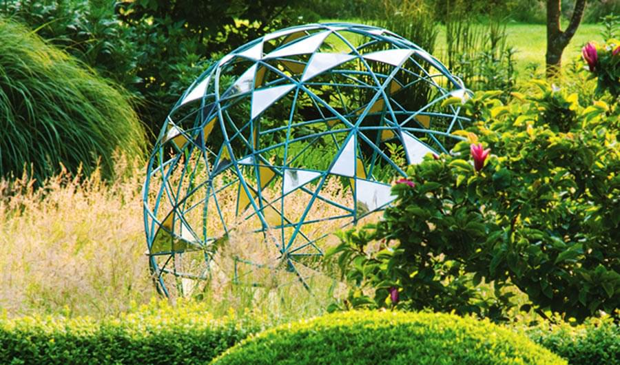 Matrix outdoor garden sphere